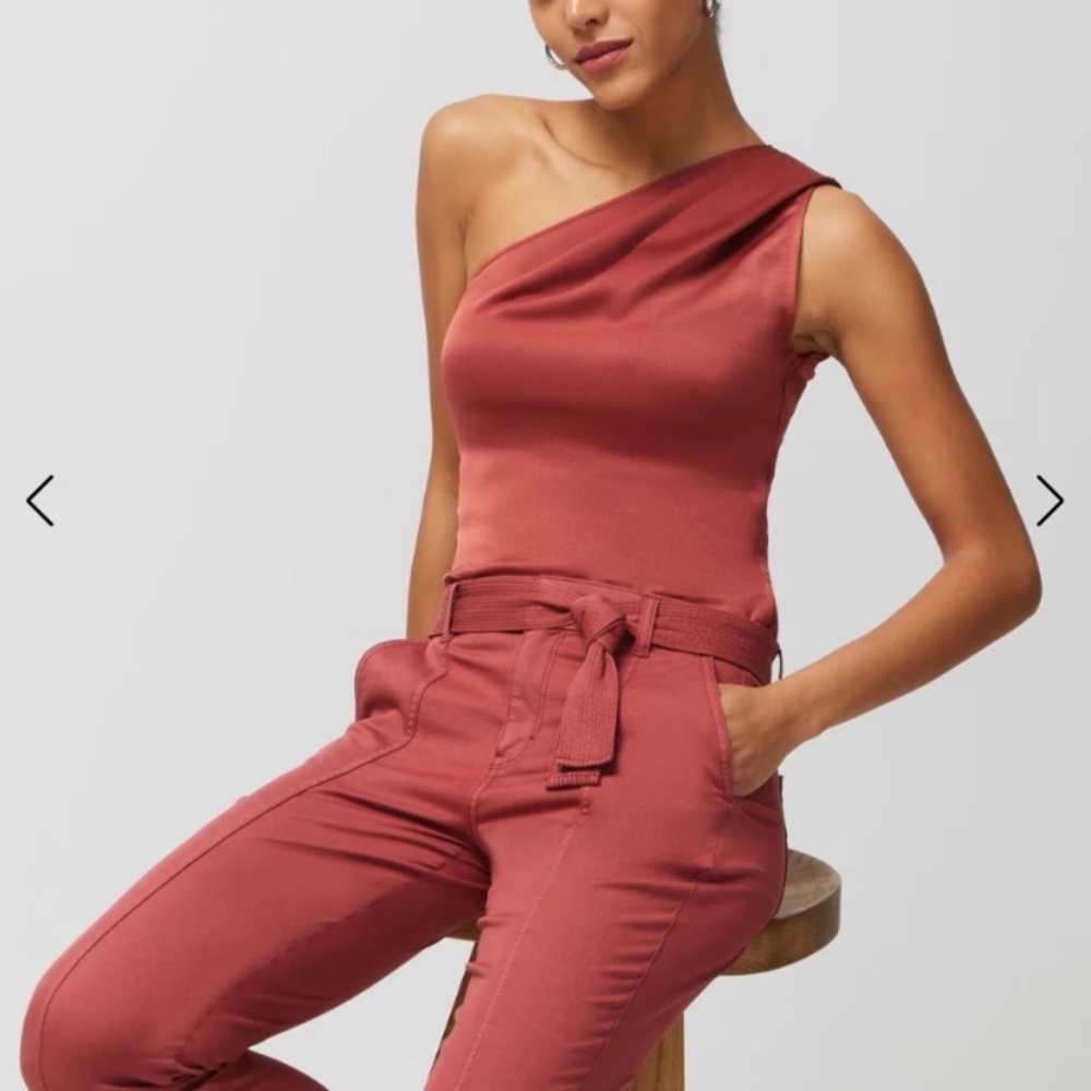 White House Black Market One Shoulder Top